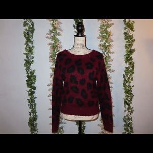 VS Pink Cheetah Sweater